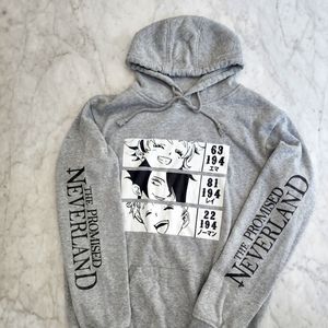The Promised Neverland gray hoodie